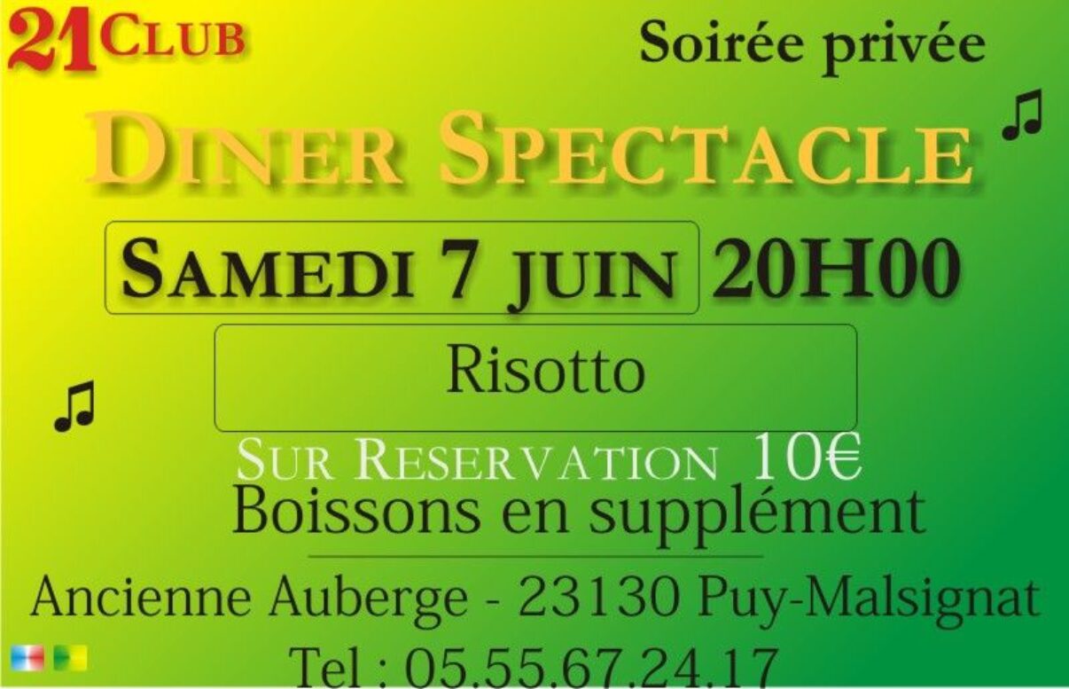 2008.06.07 - Diner Spectacle - Soirées - Samedi 7 juin